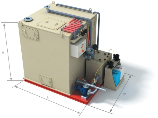 Moduler xử l&yacute; nước thải ph&ograve;ng kh&aacute;m
